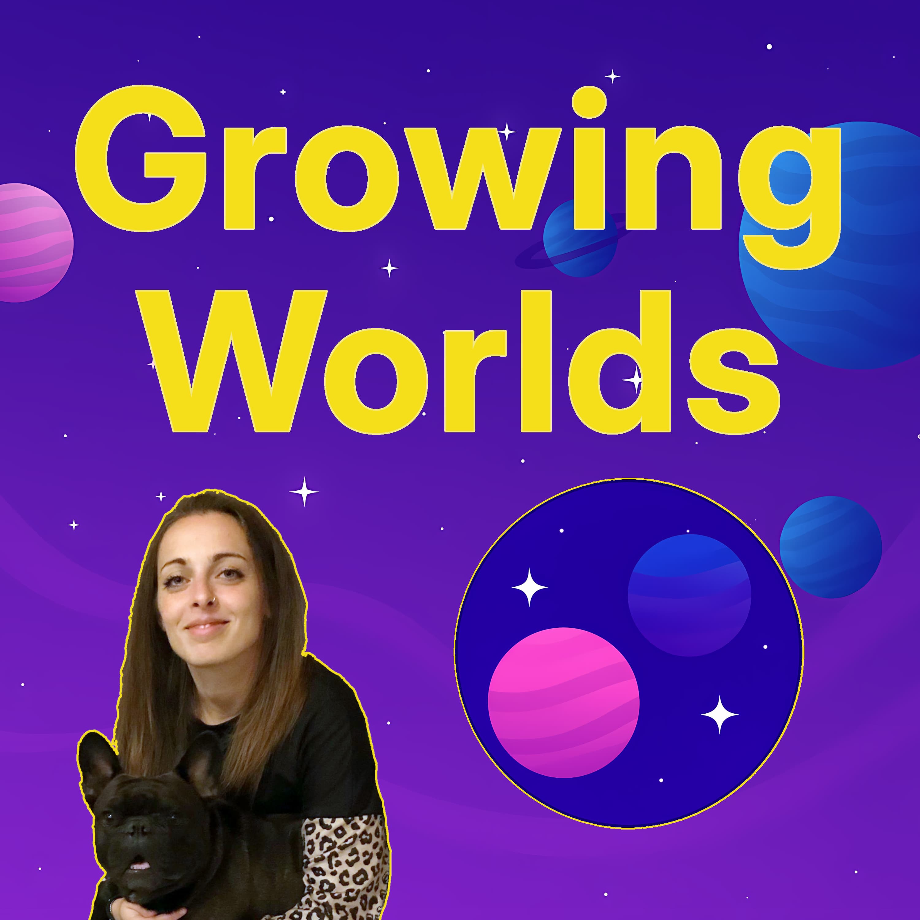 Cover for A Star is born: Growing Worlds begins with Dr Camilla Pezzotti